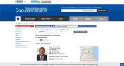 Desktop Screenshot of huissier.documentissime.fr
